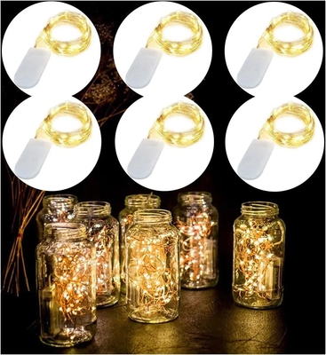 Waterproof Copper Wire Starry Fairy Lights Battery Operated Lights for DIY Bedroom
