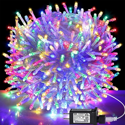 2M IP44 Christmas Lights 8 Lighting Mode Plug In Extra Long String Lights For Wedding Decor