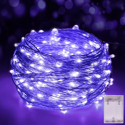 Copper Wire Starry String Lights For Glow Party Body Paint  Flexible Black Light Fixture