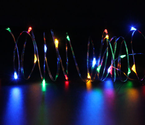 28V Outdoor Battery Operated Multicolor String Lights IP44 30m Length