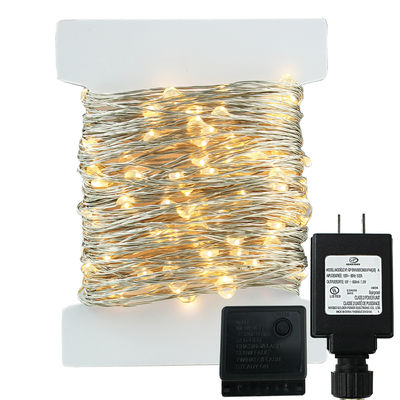 100V IP65 Copper Wire Lights 200 LED Plug In String Lights For Bedroom