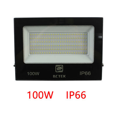 IP66 Waterproof 100W Solar Flood Lights 3030 Chip LED Security Light With Remote