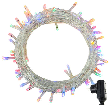 Outdoor Plug In Multi Coloured Fairy Lights 500 LED 220V 60HZ