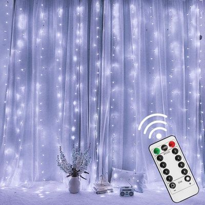 Living Room LED Curtain Fairy Lights 9M Length IP44 600 LM Indoor Wall Decorations