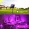 Purple 200pcs LED Solar String Lights IP65 Halloween Decorations
