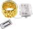 8 Modes Remote LED String Lights Battery Operated Starry Fair Lights For Christmas Tree Party