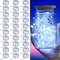 Cold White LED Fairy Lights 20pcs Battery Operated Mini String Lights For Wedding Halloween