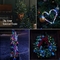 10m Multicolor Solar String Lights Outdoor Waterproof Solar Powered 8 Modes For Christmas Decor