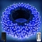 50m Christmas String Lights Blue With Remote 8 Modes Memory Timer Decor For Home