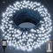 House LED White Christmas Lights With Remote String Fairy Lights Plug In Timer