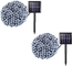 Cold White 100pcs LED Solar String Lights 1W For Garden 2 Years Warranty
