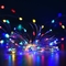Multicolor 100 LED Solar Powered String Lights 8 Modes Fairy Lights For Garden Patio