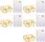 IP65 Warm White Battery Operated 20 Led String Lights With Timer On Silver Wire Christmas Decor