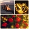 Waterproof Copper Wire Star Lights 10m For Bedroom Christmas Classroom Decor