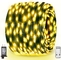 Warm White Indoor Fairy Lights for Bedroom Waterproof with Remote 8 Modes Memory Timer Plug in for Xmas Tree