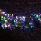 Bright Battery Operated Fairy Lights 60 LED Silver Wire Waterproof Christmas Decorations