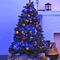 30V Blue Christmas String Lights Indoor 200 LED Clear Wire Plug In Halloween Tree Wall Decor