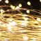 100 LED Outdoor Copper Wire Lights 10m 100V Warm White Fairy Lights Plug In