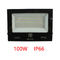 IP66 Waterproof 100W Solar Flood Lights 3030 Chip LED Security Light With Remote