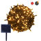 Outdoor Lawn Patio Landscape Solar Christmas String Lights 200 LED Christmas Yellow