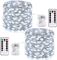 IP65 Copper String Lights Battery Operated / Cool White LED Christmas Lights DC 5V