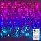 Waterproof LED Curtain Lights 240V 3M Purple Halloween String Lights