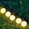 Backyard Warm White Solar Festoon Lights Outdoor 25 Bulbs Waterproof 1w