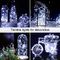Cold White 5V Solar Christmas String Lights Outdoor 800 LED 80m Length