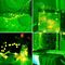 Transparent Green Solar Christmas String Lights For Pub Decoration