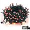 30m Length Green Cable Red LED Christmas Tree Lights PVC 50Hz