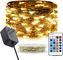 AC 100V Waterproof Firefly Lights IP65 Multicolor Fairy Lights With Remote