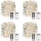 Warm White Twinkle 1.5V Battery Operated Christmas Lights 100 Hours
