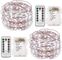 20m Length Indoor Battery Operated Christmas Lights 200 LED 6V
